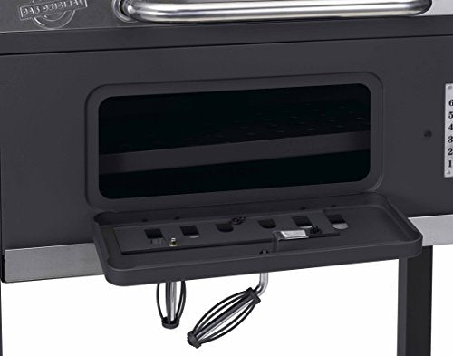 Tepro Grillwagen Toronto XXL-Barbacoa de carbón Vegetal, Antracita y Acero Inoxidable, 90 cm