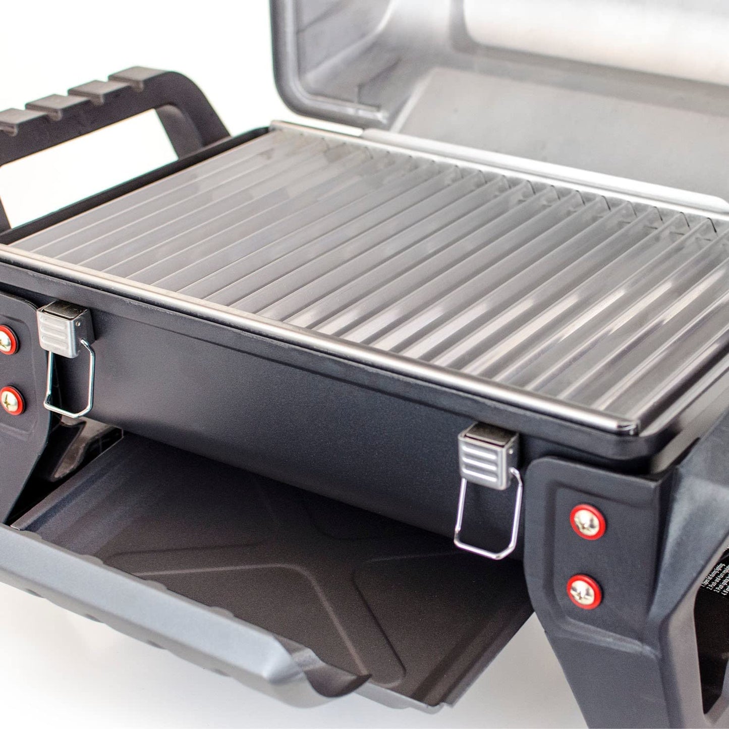 Char-Broil Barbacoa a Gas Grill2Go - Parrilla a gas portátil, tecnología TRU-Infrared, rejillas de acero inoxidable - Ideal para cocinar al aire libre, jardín y patio